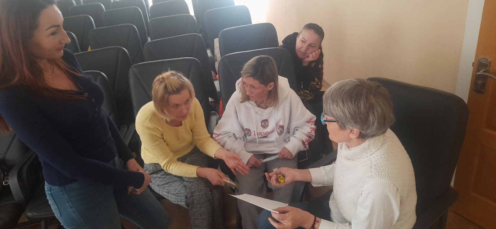 тренінг з психології по протоколу Ізраїльського Фонду коаліції травми